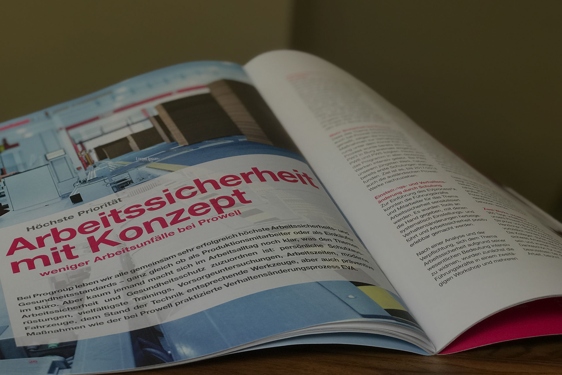 Das Mitarbeitermagazin ist sehr gut für Corporate Branding, Reichweite und Storytelling geeignet